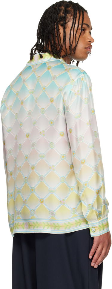 Skjorta Casablanca Casablanca Multicolor Long Sleeve Shirt Flerfärgad | U-AW25-SH-006-02-M, 2