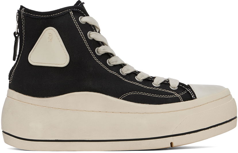 Kläder R13 R13 Kurt High Top Svart | R13S7029-001