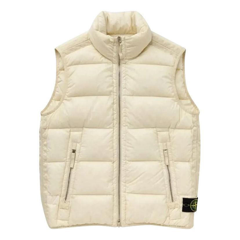 Väst Stone Island Stone Island Plaster Puffer Vest Beige | 7915G1428-V0097