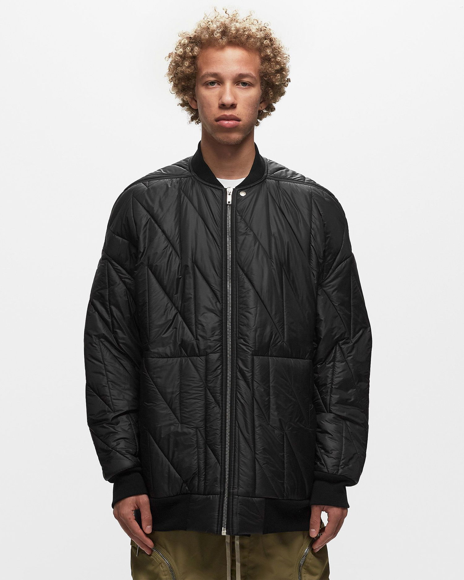 Bomberjacka Rick Owens DRKSHDW WOVEN PADDED BOMBER - JUMBO FLIGHT Svart | DU02C5776-NPQ, 1