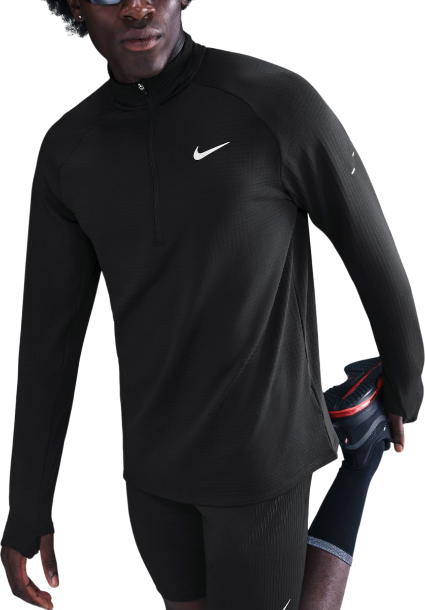 T-shirt Nike Stride Running Top Half-Zip Svart | hv2707-010, 0
