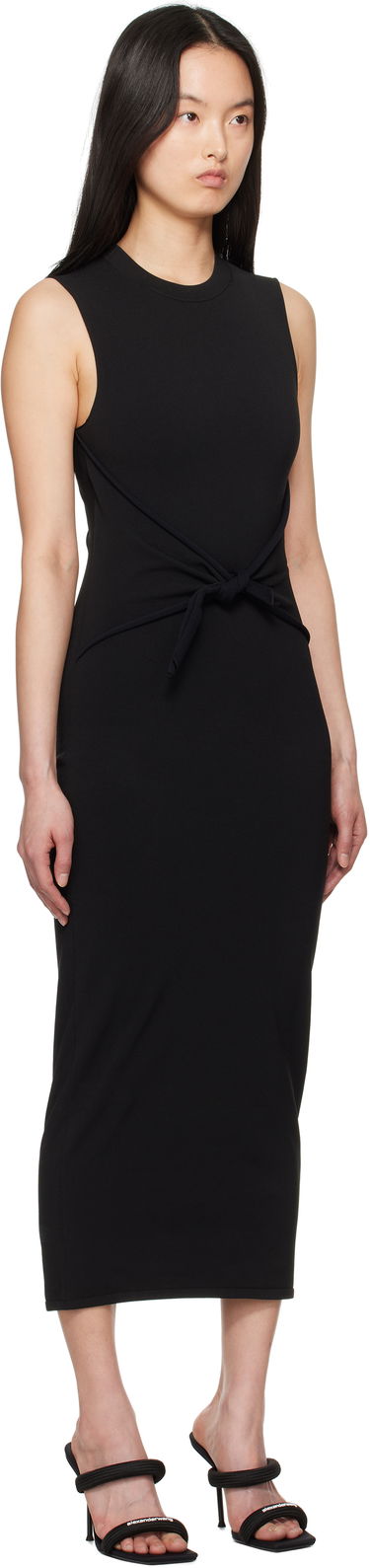 Klä Alexander Wang Alexander Wang Pre-Styled Bodycon Maxi Dress Svart | 1KC2256052, 1