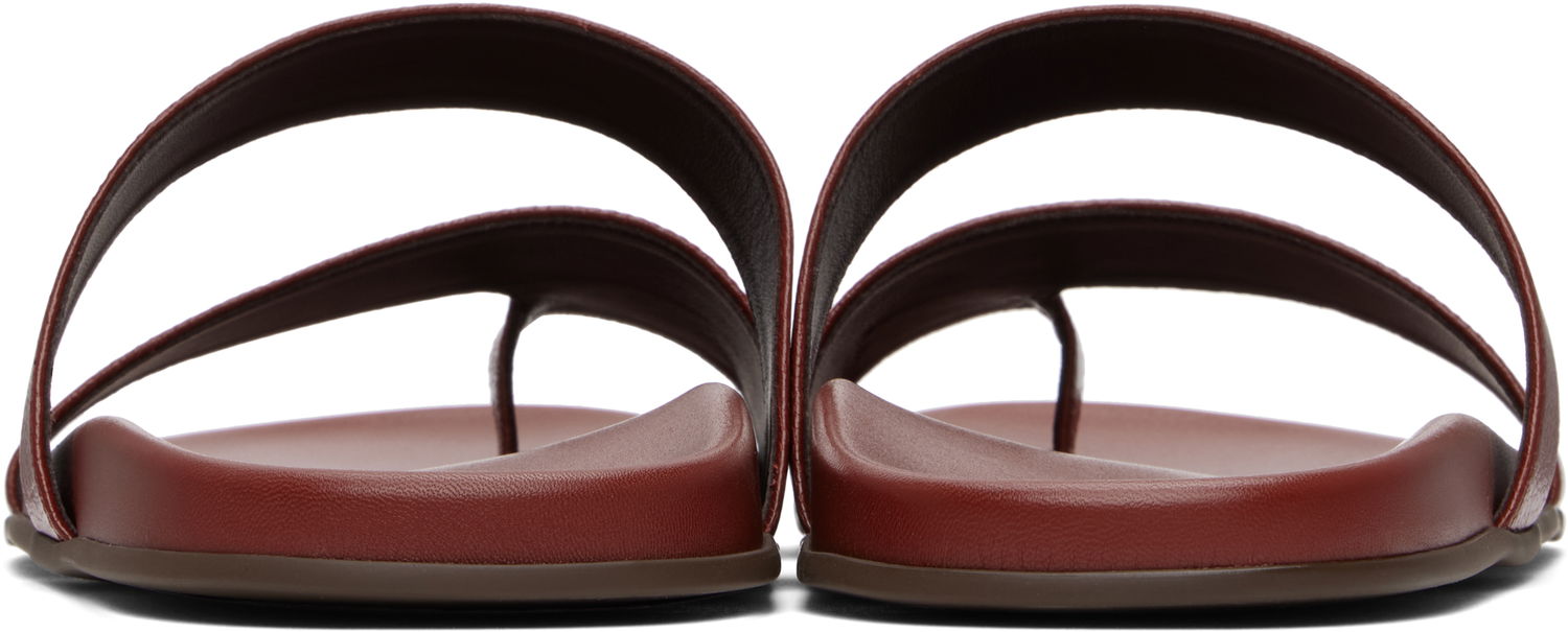 Kläder The Row The Row Hugh Sandals Röd | F1593-L602, 1