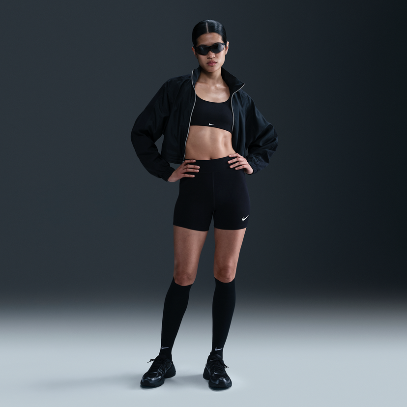 Vindjacka Nike Sportswear Classic High-Waisted Bike Shorts Svart | HJ1019-010