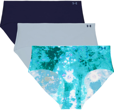 Trosor Under Armour Pure Stretch Printed No Show Hipster Panties Blå | 1383896-100, 2