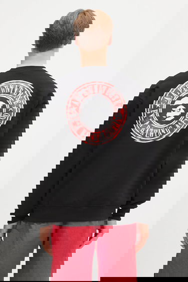 Sweatshirt AAPE by A Bathing Ape AAPE Basic Crew Neck Sweatshirt Svart | AAPSWMB337XXN, 2