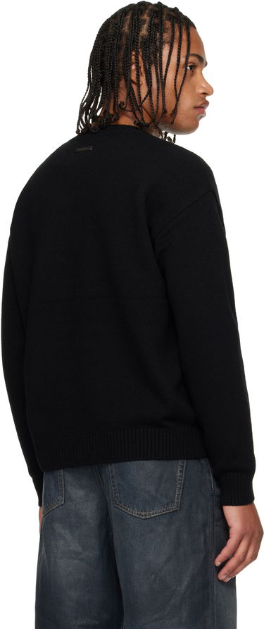 Sweater Andersson Bell Cashmere Rose Crew-Neck Sweater Svart | atb1372u, 2