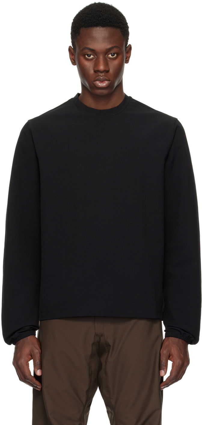 Sweatshirt GR10K Crewneck Sweatshirt Svart | SS24GR4D2SCBL
