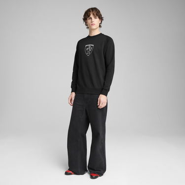Sweatshirt Puma Scuderia Ferrari HP Race Big Shield Sweatshirt Svart | 630193_01, 5