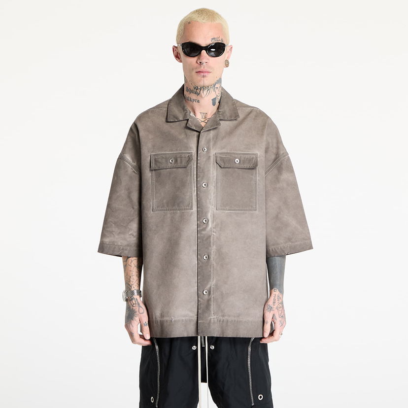 Skjorta Rick Owens Rick Owens DRKSHDW Magnum Tommy Shirt Grå | DU01E3290 CVS 34