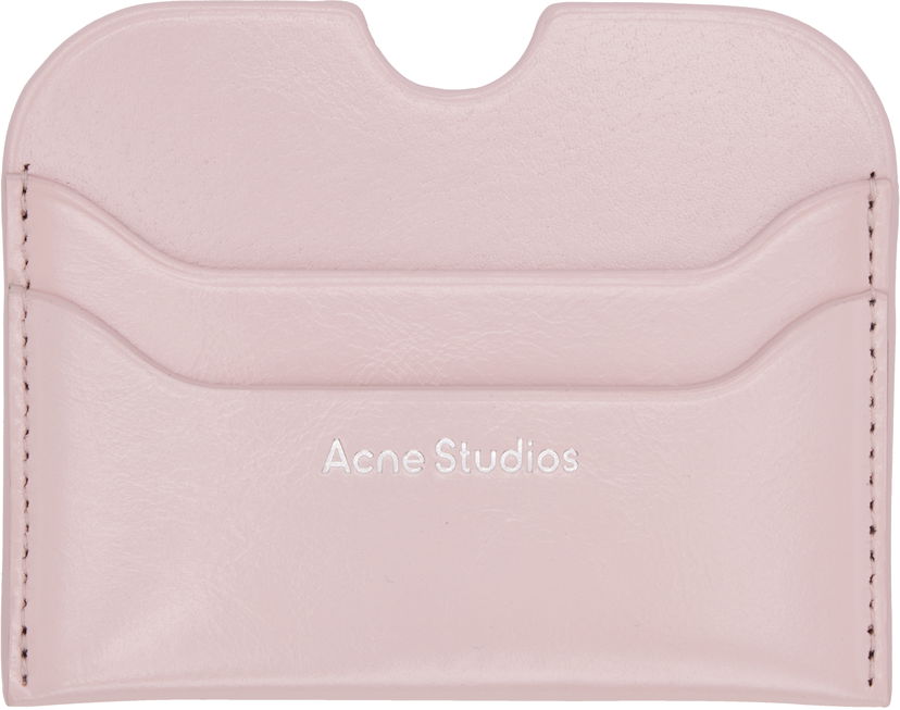 Plånbok Acne Studios Acne Studios Leather Card Holder Rosa | CG0274-