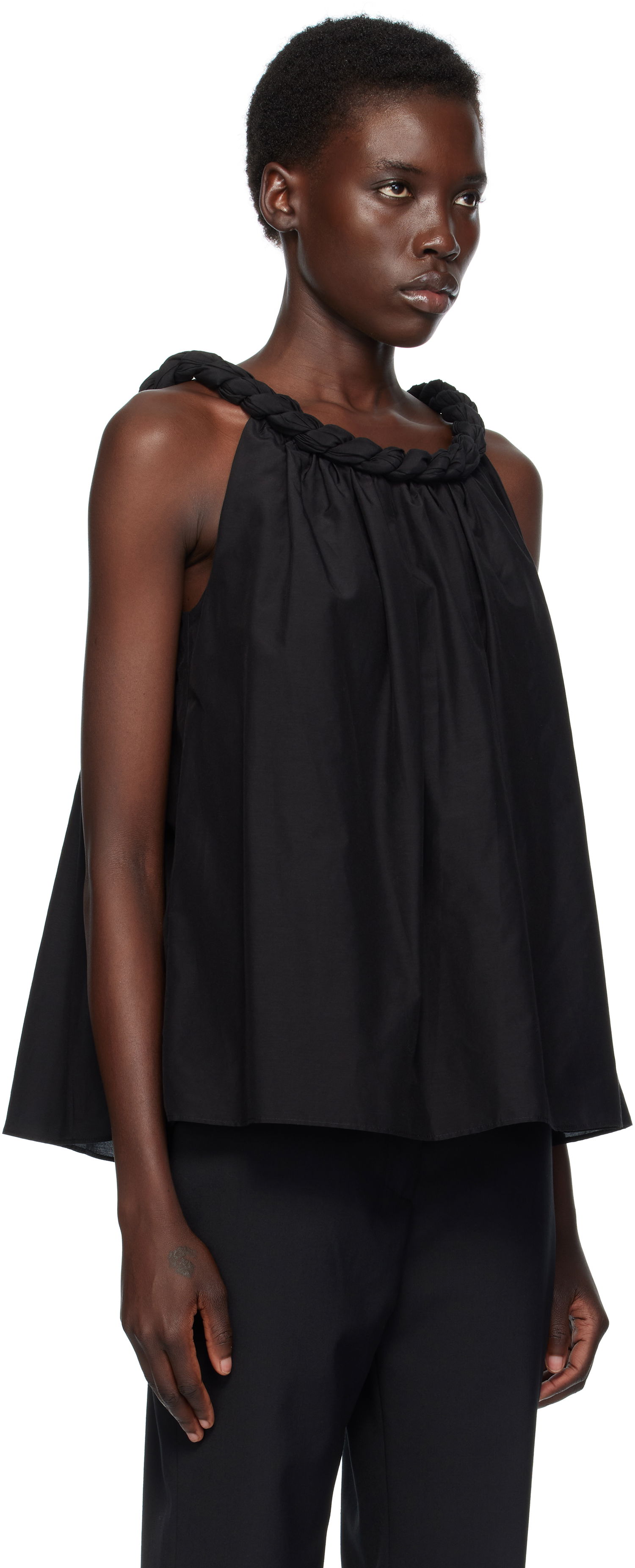 Linne Loulou de Saison Loulou de Saison Garino Sleeveless Top Svart | GARINO, 1