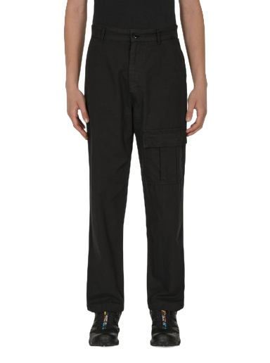 Cargo byxor Awake NY Embroidered Cargo Pants Svart | AWK-SP22-PA001 BLACK