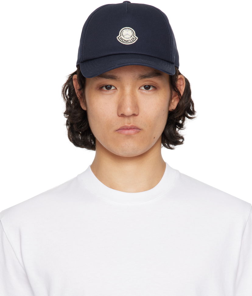 Keps Moncler Moncler Genius Mercedes-Benz by NIGO Baseball Cap Mörkblå | K14013B0000804863