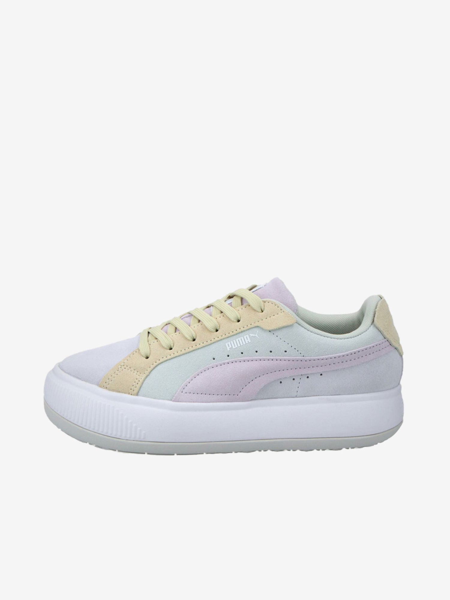 Sneakers och skor Puma Suede Mayu Tenisky Grå | 38311401_Ice Flow-Puma White-Nimbus Cloud, 0