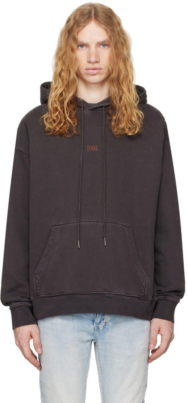 Sweatshirt Ksubi Hoodie Biggie Svart | MFA24FL001