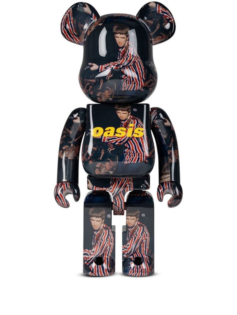 Samlarobjekt Medicom Toy Oasis Knebworth 1996 Noel Gallagher BE@RBRICK figure - Black Svart | MEDI011219618761