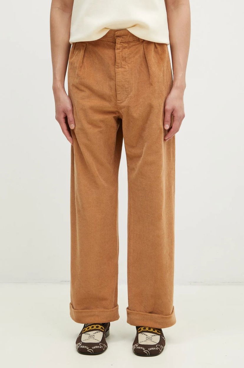 Byxor WOOD WOOD Lawrence Corduroy Trousers Brun | 12435012.5088