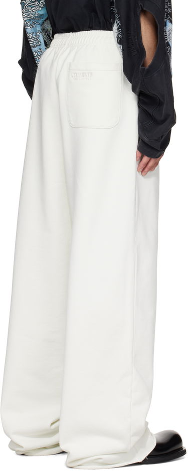 Träningsbyxor VETEMENTS Vetements Cradle Of Filth Logo Sweatpants Vit | UCF76SP100I, 2
