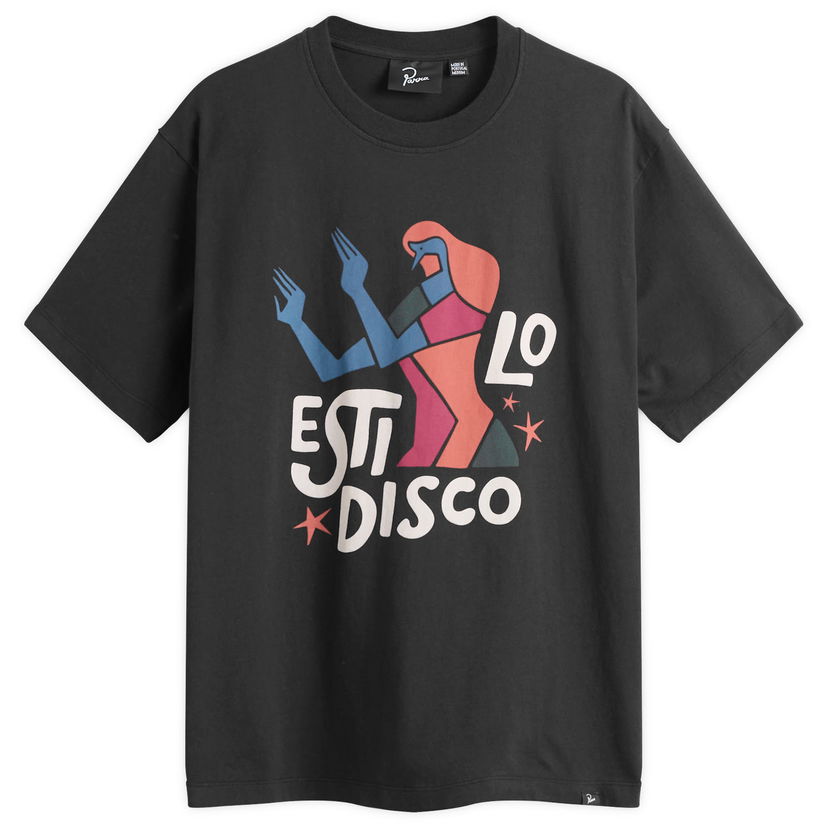 T-shirt By Parra Parra El Stilo Disco T-Shirt, Size Large Svart | 54210-BLK