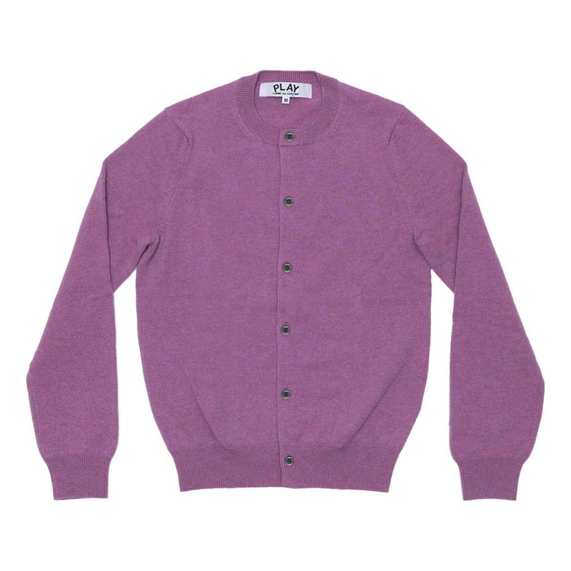 Sweater Comme des Garçons COMME des GARCONS PLAY Pastel Series Cardigan Purpur | AZ-N091-051-4