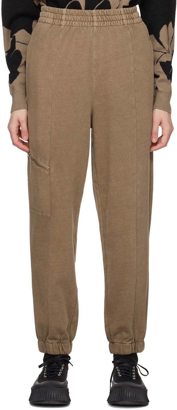 Träningsbyxor YMC Wenlock Relaxed Fit Sweatpants Brun | Q4SMG