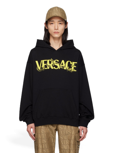 Sweatshirt Versace Printed Svart | 1010710_1A07769