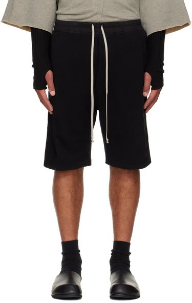 Shorts Rick Owens DRKSHDW Concordians Pusher Shorts Svart | DU02E7373 FSL, 0