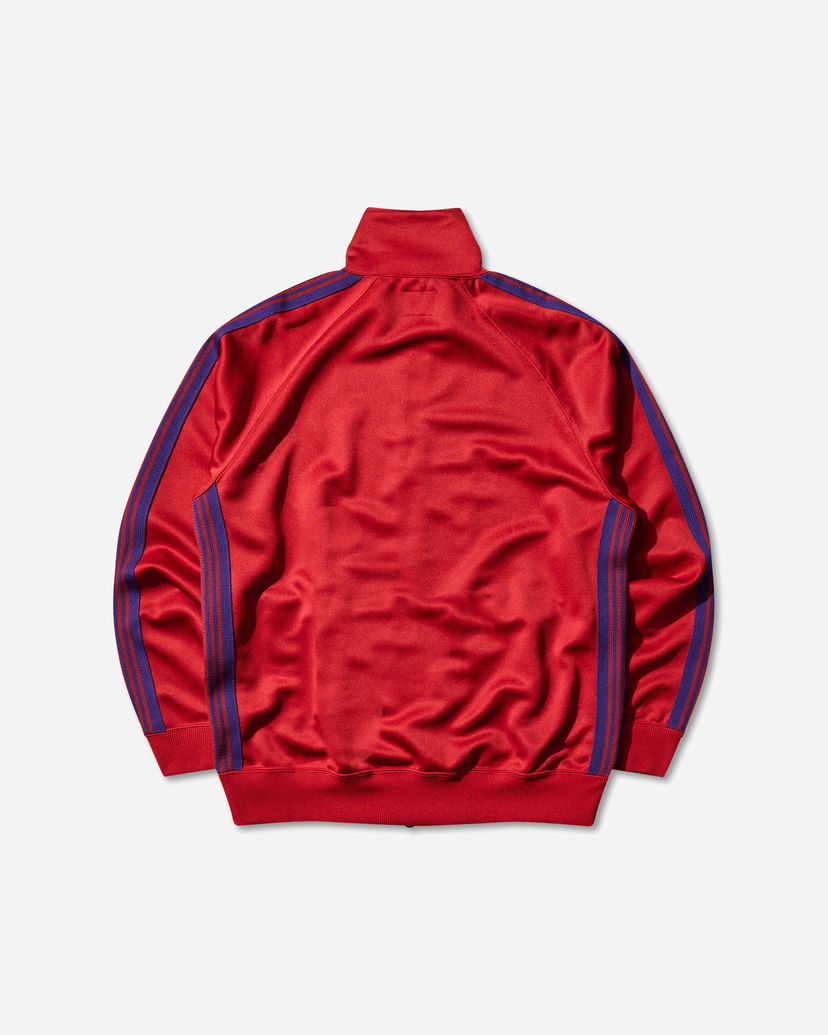 Jacka Needles Poly Smooth Track Jacket Röd | RW314 RED
