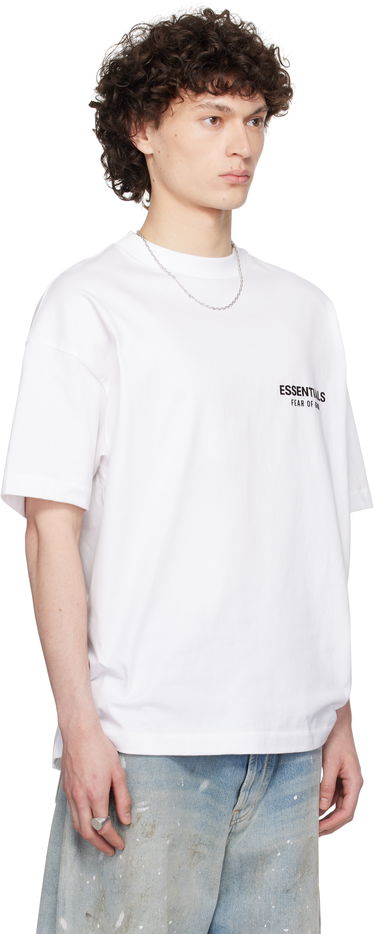 T-shirt Fear of God ESSENTIALS Classic Short Sleeve T-Shirt Vit | 125AS254192F, 1