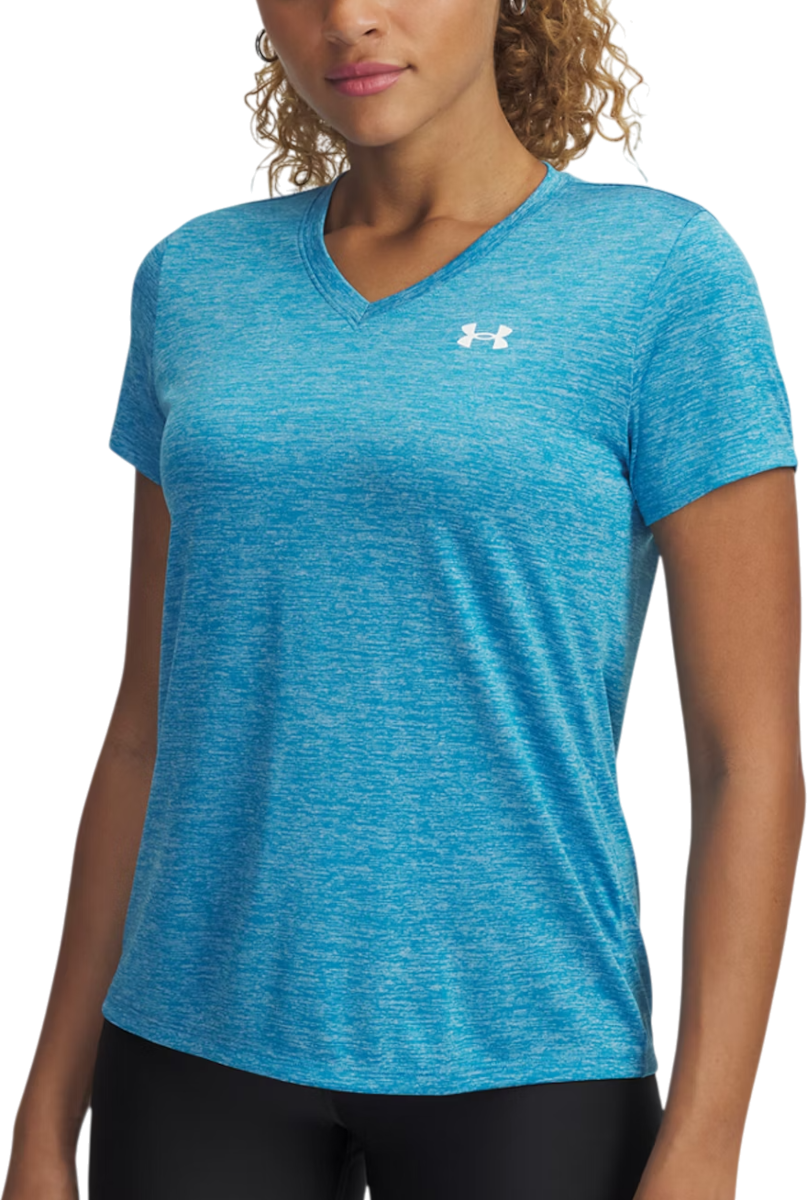T-shirt Under Armour Under Armour Tech Twist V-Neck Short Sleeve T-Shirt Blå | 1384227-452, 0