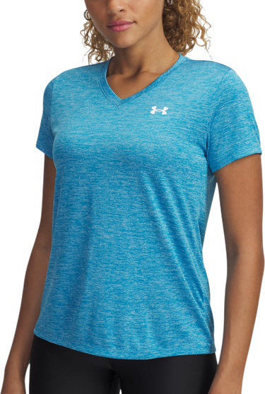 T-shirt Under Armour Under Armour Tech Twist V-Neck Short Sleeve T-Shirt Blå | 1384227-452, 0