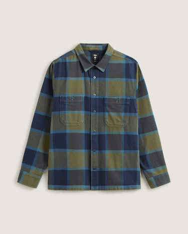 Skjorta Vans Larkspur Plaid Flannel Shirt Flerfärgad | VN000P7ZF0O, 0