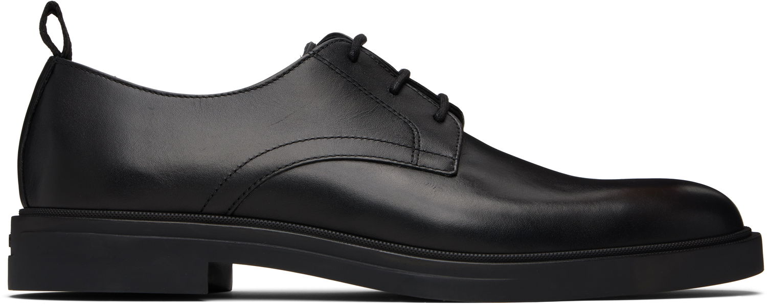 Sneakers och skor BOSS BOSS Leather Derbys Svart | 50552540, 0