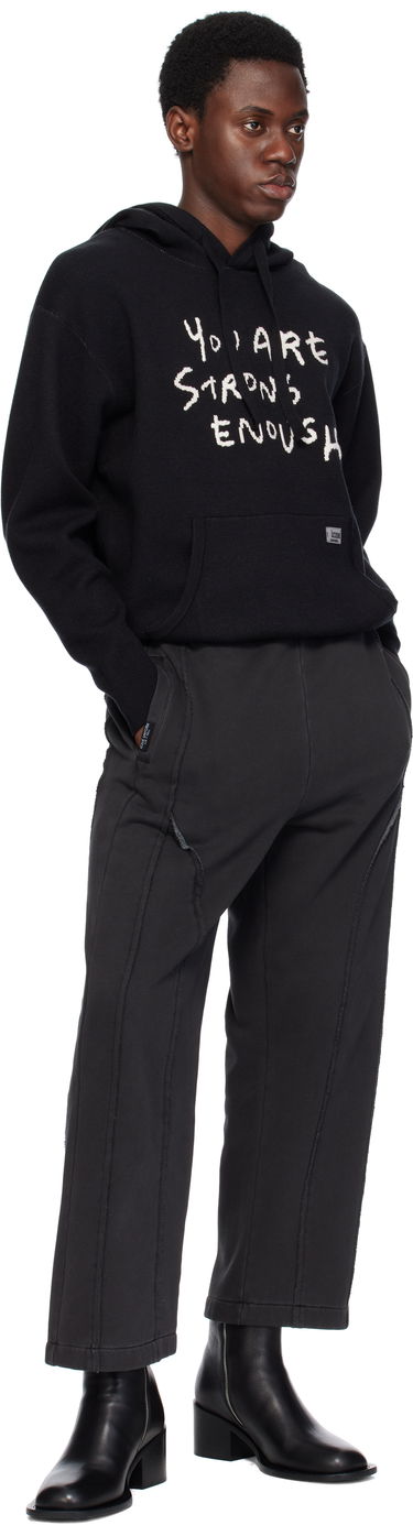 Träningsbyxor izzue Izzue Paneled Sweatpants Svart | IZXPTN6721W4NBKX, 3
