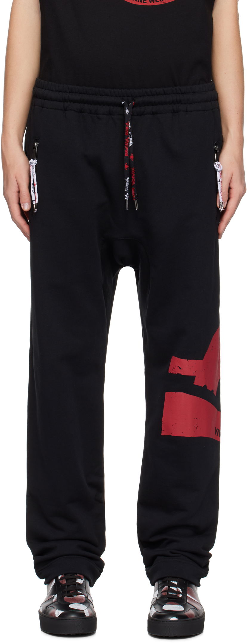Träningsbyxor Vivienne Westwood Football Sweatpants Svart | 3J01000O-J006O-