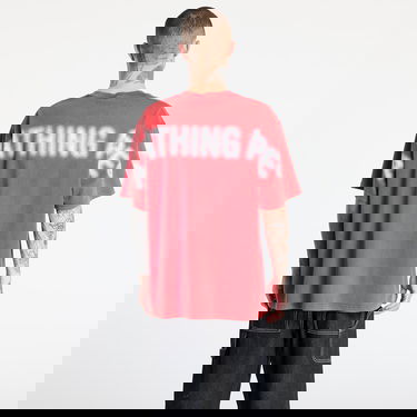 T-shirt BAPE A BATHING APE Pigment Print Ape Head Relaxed Fit T-Shirt Röd | 001CSL301307MRED, 3