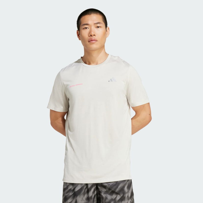 T-shirt adidas Performance Own The Run T-Shirt Vit | JL8724