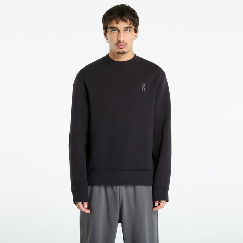 Sweatshirt On Running Focus Tech Crew Sweatshirt Svart | 1MF30310553 M