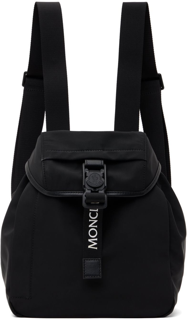 Ryggsäck Moncler Nylon Drawstring Backpack Svart | J209B5A00003M3873