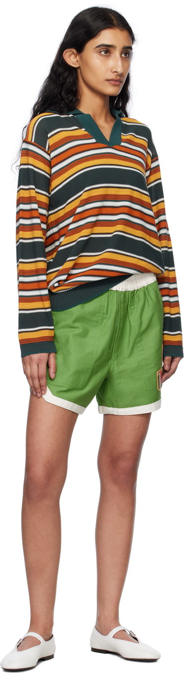 Shorts Bode Bode Euro Gym Shorts Grön | MRS25BT066, 3