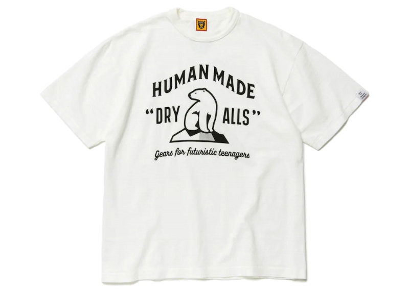 T-shirt Human Made Polar Bear Graphic T-Shirt Vit | HM23TE027