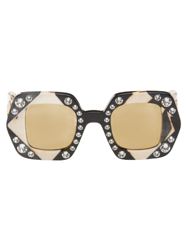 Solglasögon Gucci Square Sunglasses Svart | GG1330S-001
