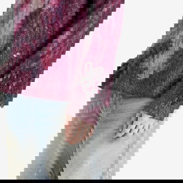 Sweater Acne Studios Acne Studios Distressed Mohair Crew Neck Knit Purpur | B60359-AD8, 5