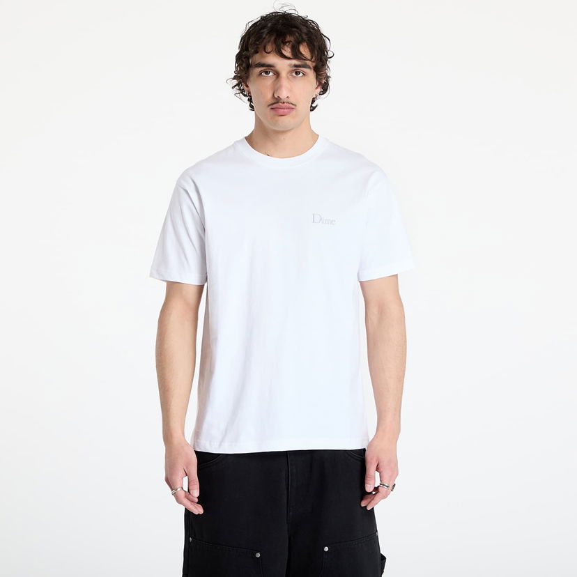 T-shirt Dime DIME Classic Small Logo T-Shirt Vit | DIME2SP2536WHT