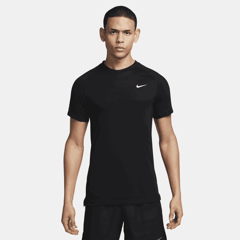 T-shirt Nike fitness Flex Rep Dri-FIT Svart | FN2979-010