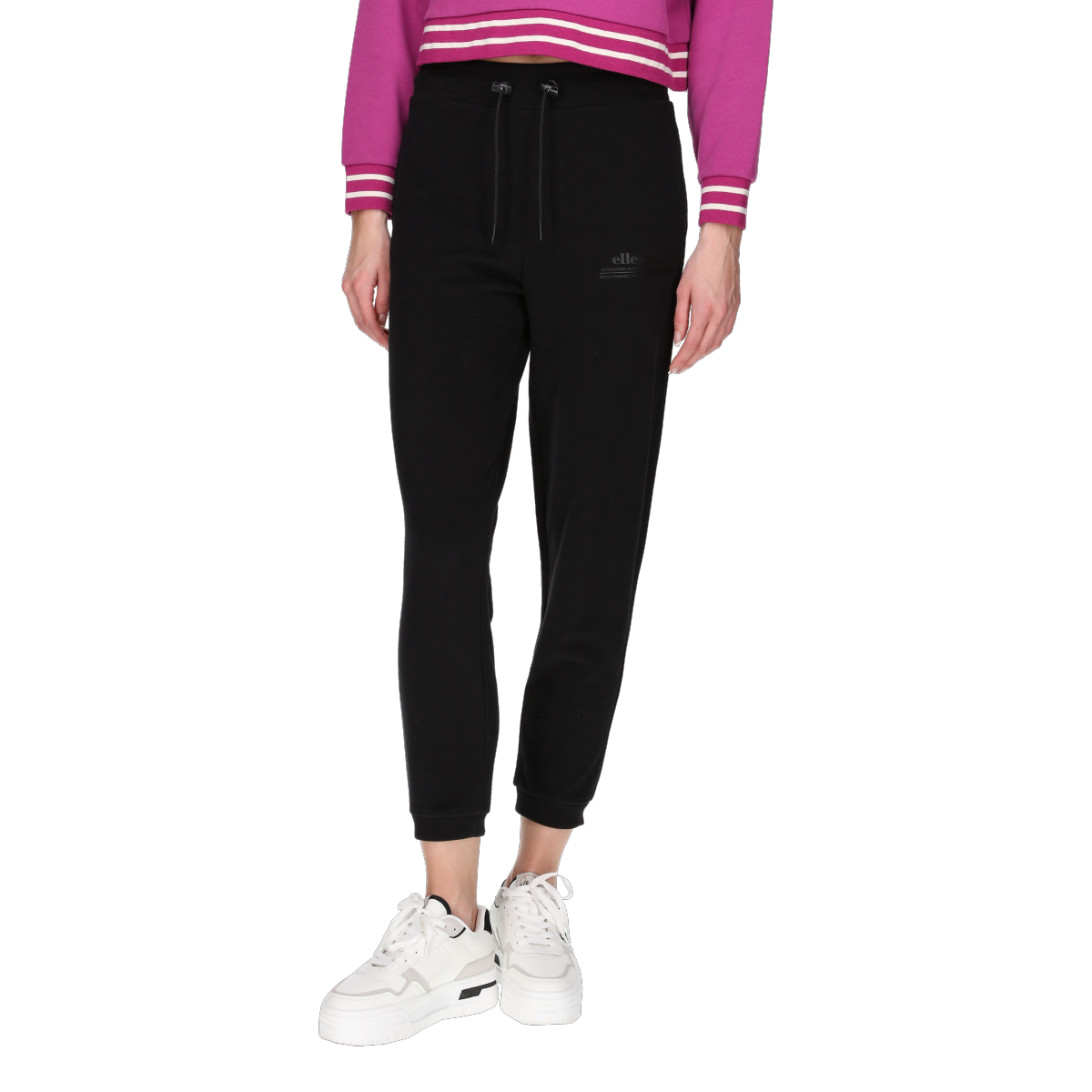 Träningsbyxor Ellesse Drawstring Joggers Svart | ELA241F102-01, 0