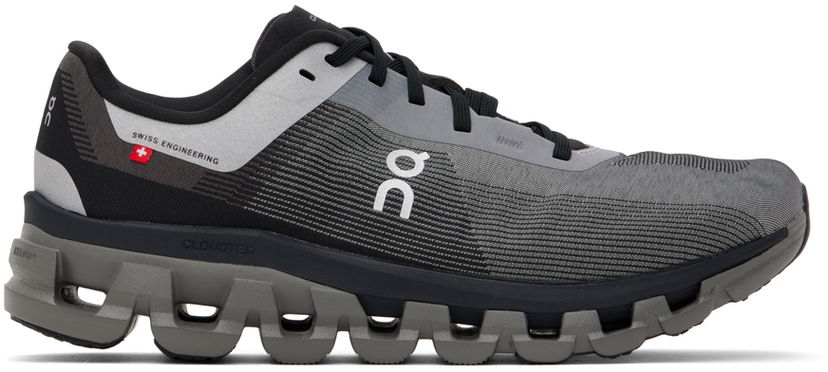 Kläder On Running On Gray & Black Cloudflow 4 Sneakers Svart | 3MD30102325