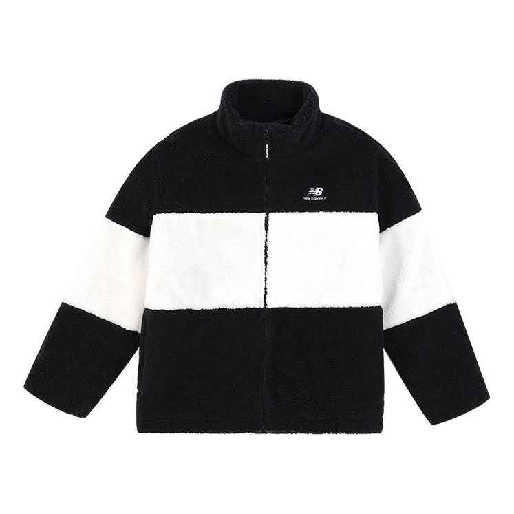Sweatshirt New Balance Classic Warm Fleece Jacket Svart | 6DC44823-BK