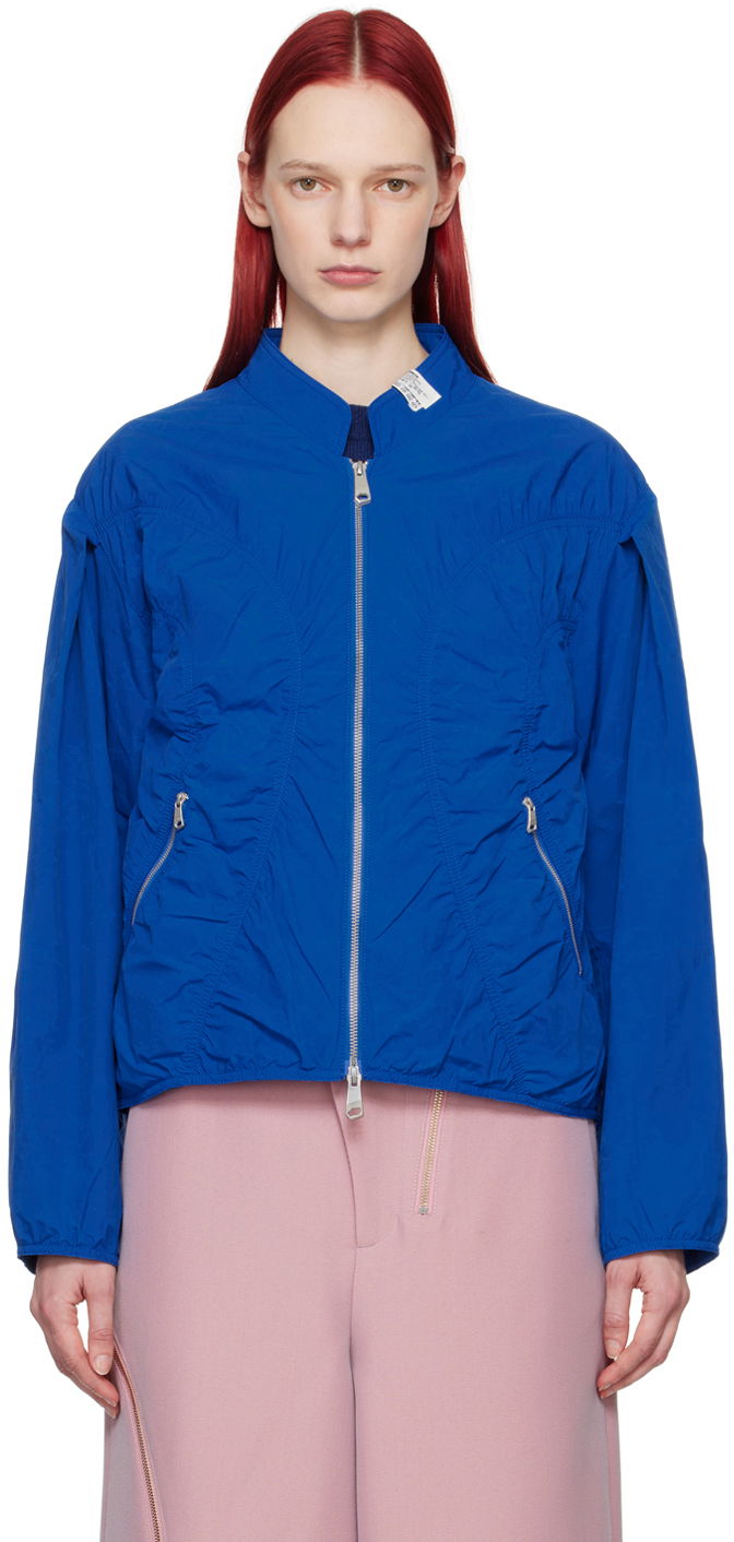 Bomberjacka ADER ERROR Zequo Bomber Jacket Blå | BN01SSJK0809BL